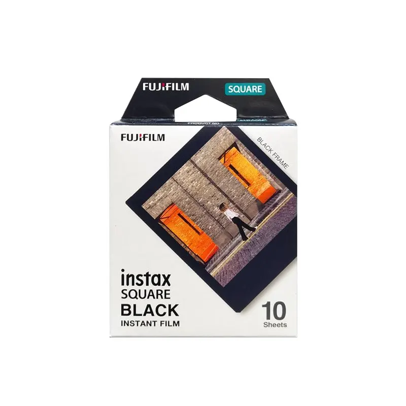 Fujifilm-papel fotográfico instantáneo para impresora instantánea, película cuadrada Original, para cámaras Fuji SQ1, SQ6, SQ10, SQ20, SP3/SQ Link, 10-100 piezas