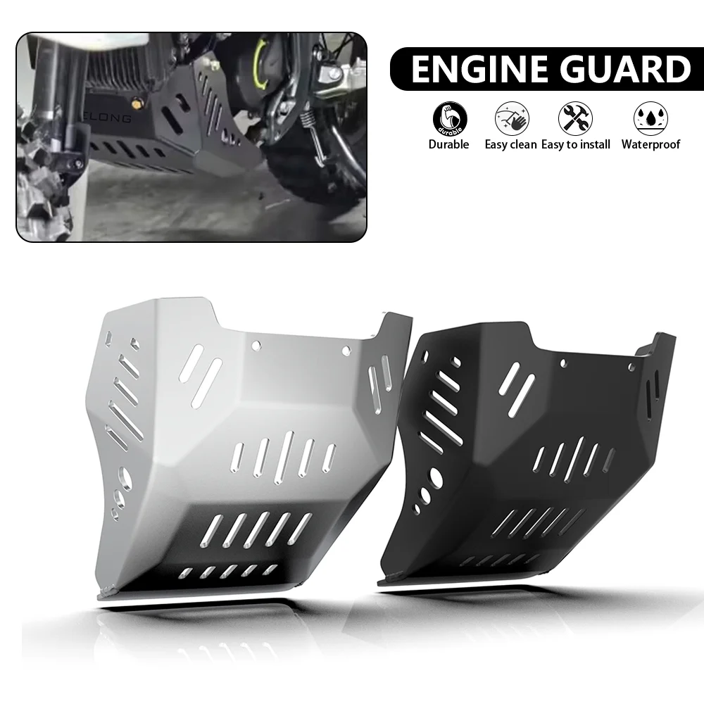Motorcycle Engine Chassis Guard Shield For Sur-Ron SurRon Ultra Bee Skid Plate Pan Cover Fairing Aluminum Protector Accessories