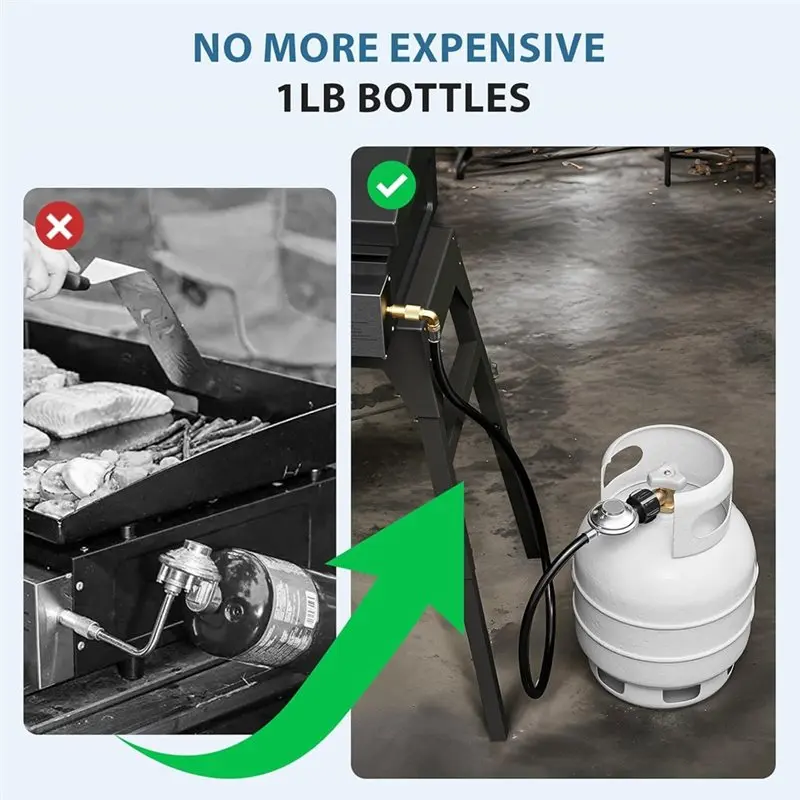 6Ft Propane Adapter Hose For 17 & 22