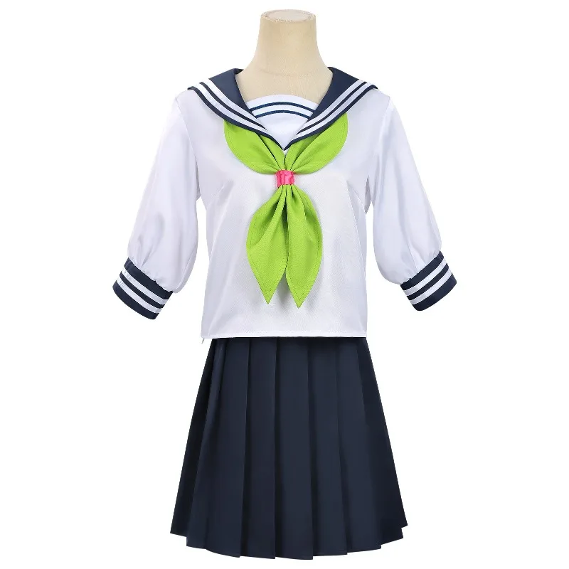 Anime Miyu Suzuki Cosplay Costume Cute Japanese Style JK School Uniform Wig Campus Suit for Women Halloween Carnival Party view 2