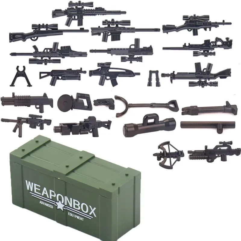 SWAT Special Forces Building Blocks Demolition Suit UNPKF Beret Vest Shield Waffen Box Gun Rocket Launcher Police Dog Bricks Toy view 5