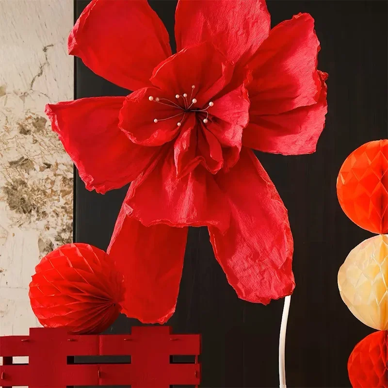 Artificial Iris Paper Flower Wedding Decor Road Guide Flower Stand Birthday Event Party Backdrop Decor Floral Home Room Layout