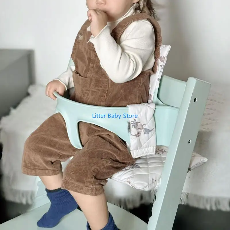 N80C كارتون طباعة كرسي طعام للأطفال وسادة مقعد بطانة حصيرة وسادة وسادة تنفس