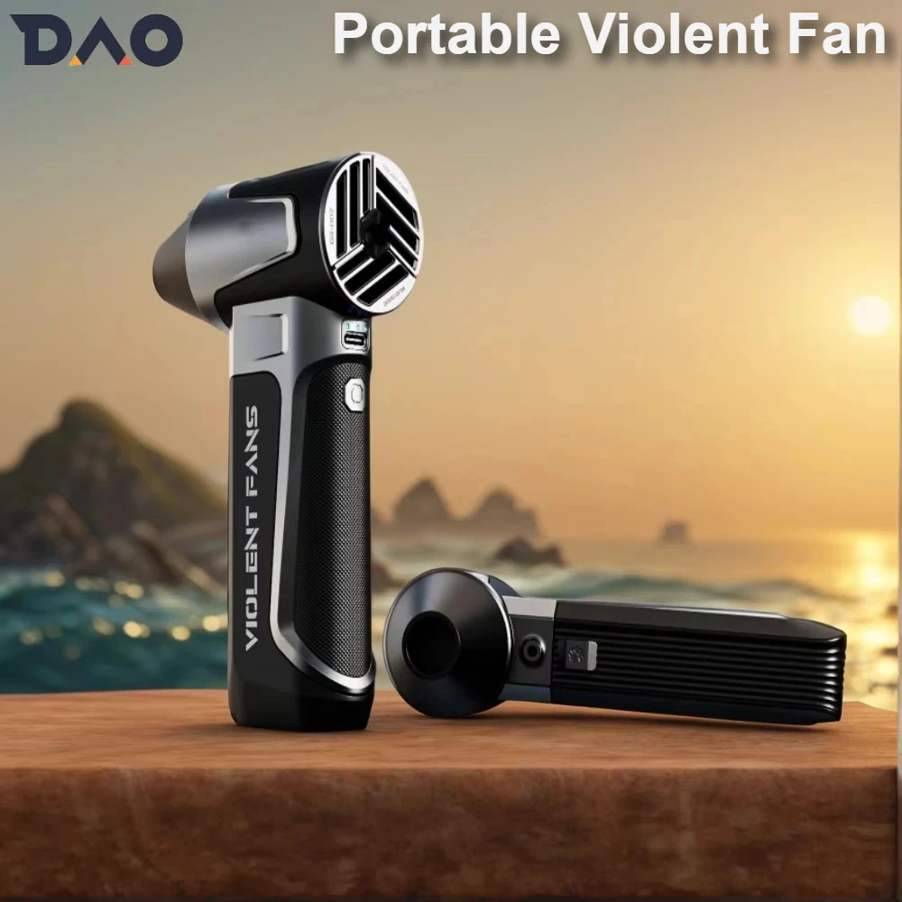 

180000 Мини-турбореактивный вентилятор об/мин, электрический пылесборник, высокоскоростной бесщеточный двигатель, суперветер, 3-скоростной регулируемый ручной вентилятор