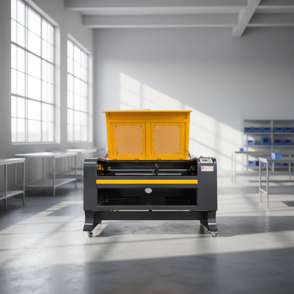 1390 80W 100W 130W CO2 Laser Cutter Engraver Bench-Top Automatic Water Cooling for Acrylic MDF Non-Metal Stone CNC Laser Machine