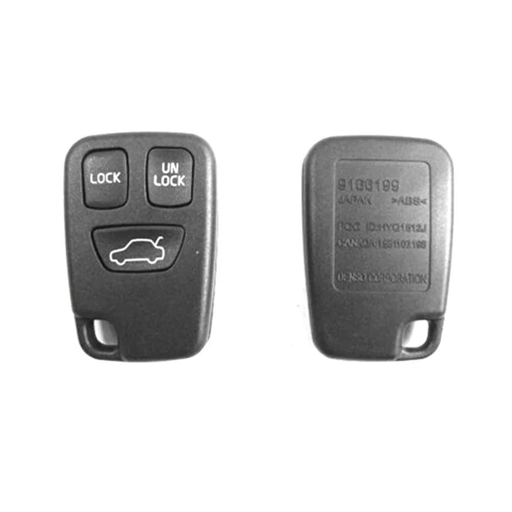 

Чехол для ключа-брелока для V70, 3 кнопки, черный, из твердого пластика, сменный корпус для ключа-брелока