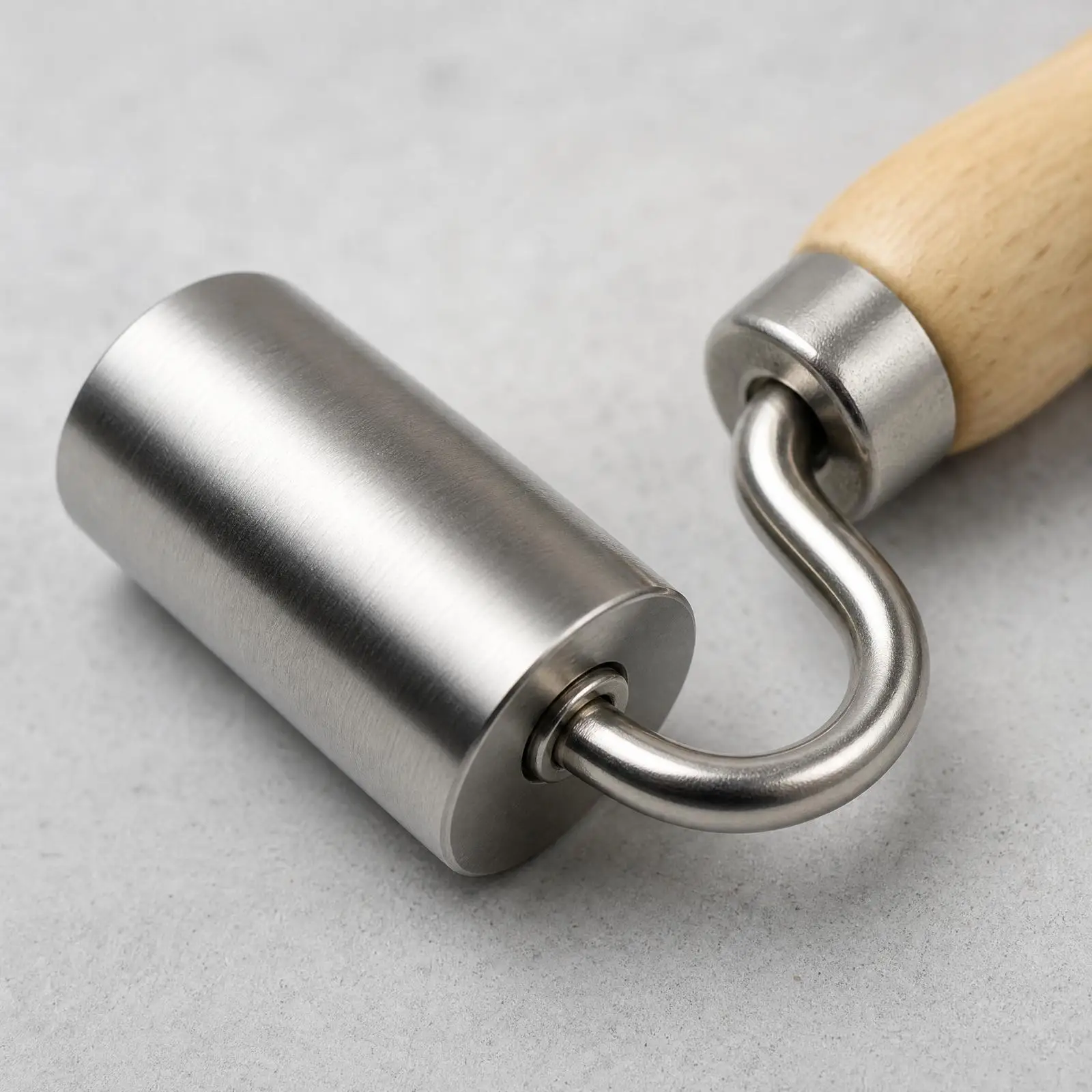 Wood Handle Wallpaper Seam Pressure Roller Smooth Wallpaper Joint Roller for DIY