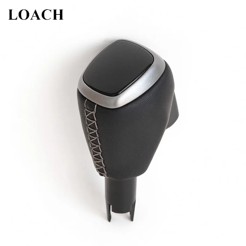 Leather AT Gear Shift Knob for Smart 453 Fortwo Forfour A45326019009E38 Classic Design Gear Head Shift Knob Pen Arm POMO Ball