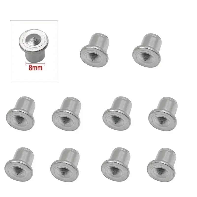 10Pcs Dowel Centre Point 6/8/10/12mm Locating Pins Fasteners Wood Timber Marker Hole Tenon Center Set Transfer Plugs Wood Drill