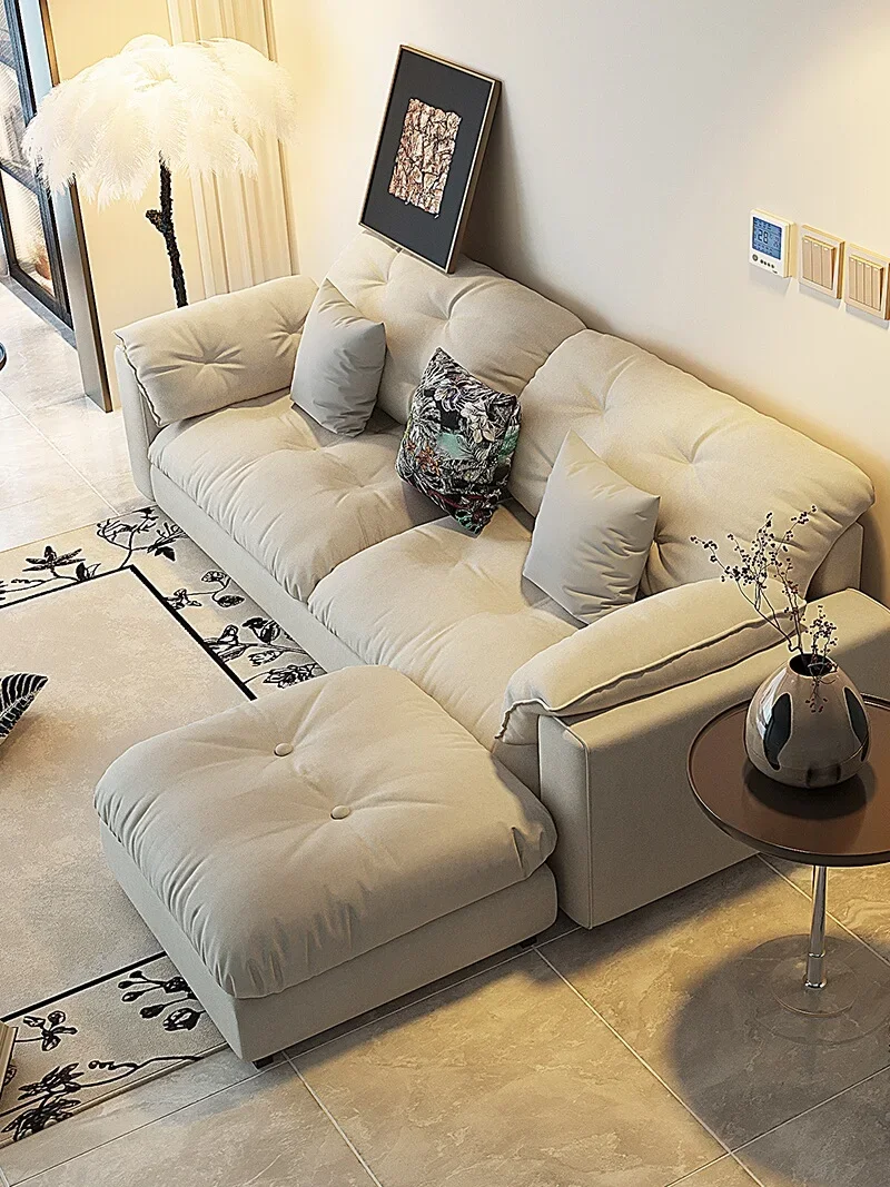 

Living room leave-in technology cloth sofa fabric small apartment