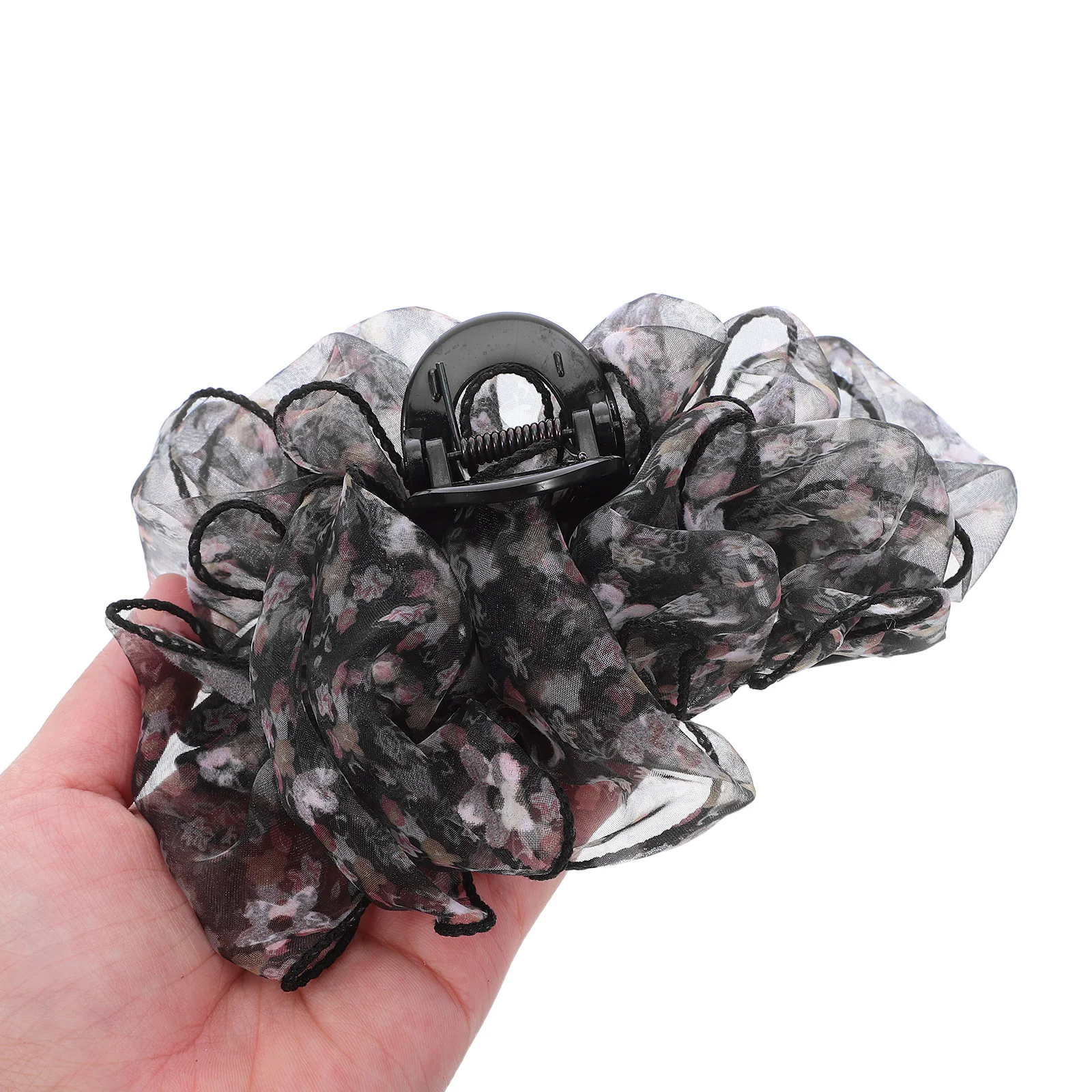 

3Pcs Flower Claw Clips Floral Hairpin Set Small Hair Claws for Women Comfortable Durable Hold Daily Formal Event Hair