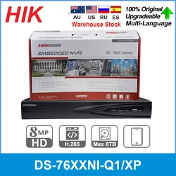 Hikvision NVR DS-7604NI-Q1/4P DS-7608NI-Q1/8P 4/8CH POE NVR 4MP H.265+ 1 SATA for POE IPC Security Network Video Recorder