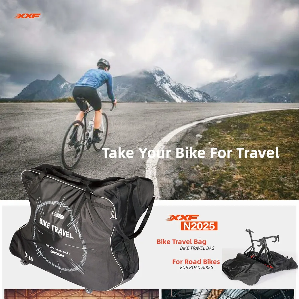 Waterproof Bicycle Travel Bags, For 700C Road Bike Transport Bag, Car Trunk Bag, Suitcase Accessories