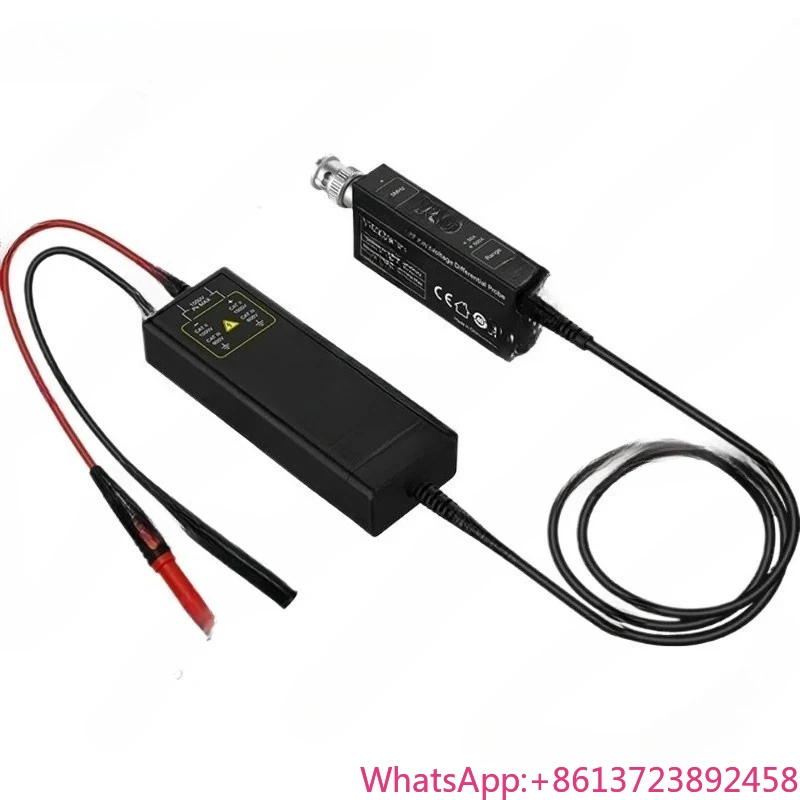 

DP10013 1300V 100MHz High Voltage Differential Probe Kit 3.5ns Rise Time 50X/500X Attenuation Rate
