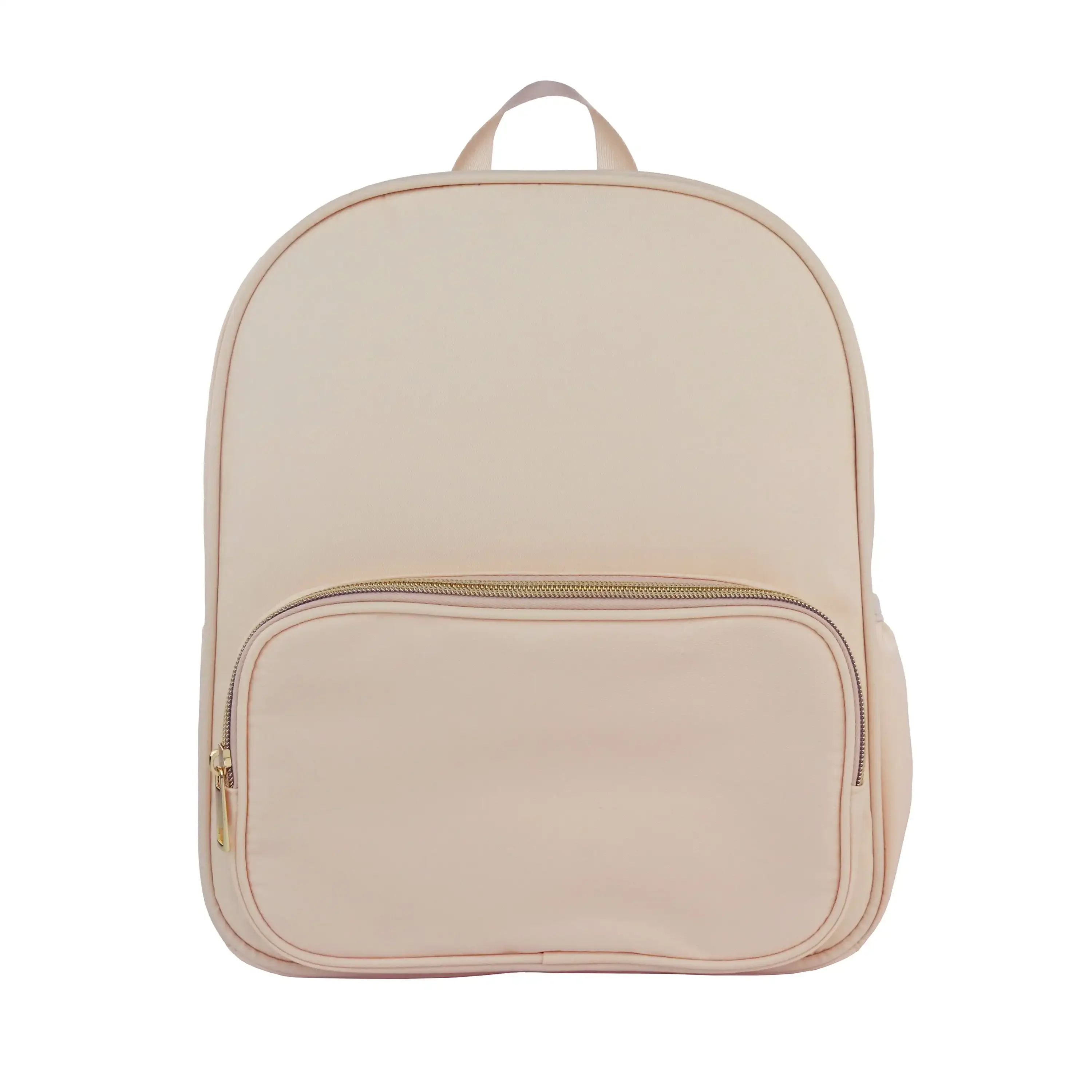 

Nylon Backpack, Customizable Travel Book Bag for Crafts, School, and Everyday Use, Tan