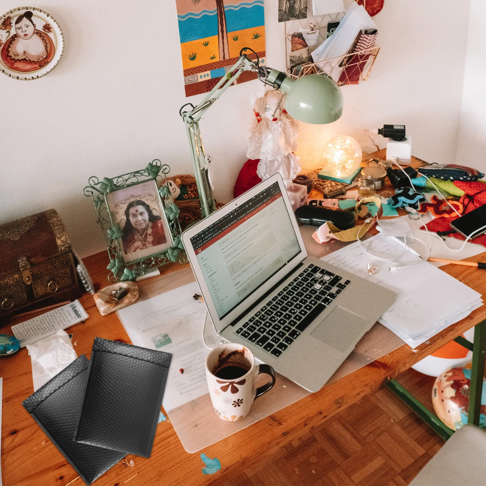 

25Pcs Bubble Envelope Bags Premium Pe Material Light Waterproof Cushioning Protection for Irregular Items Books Express Mailing