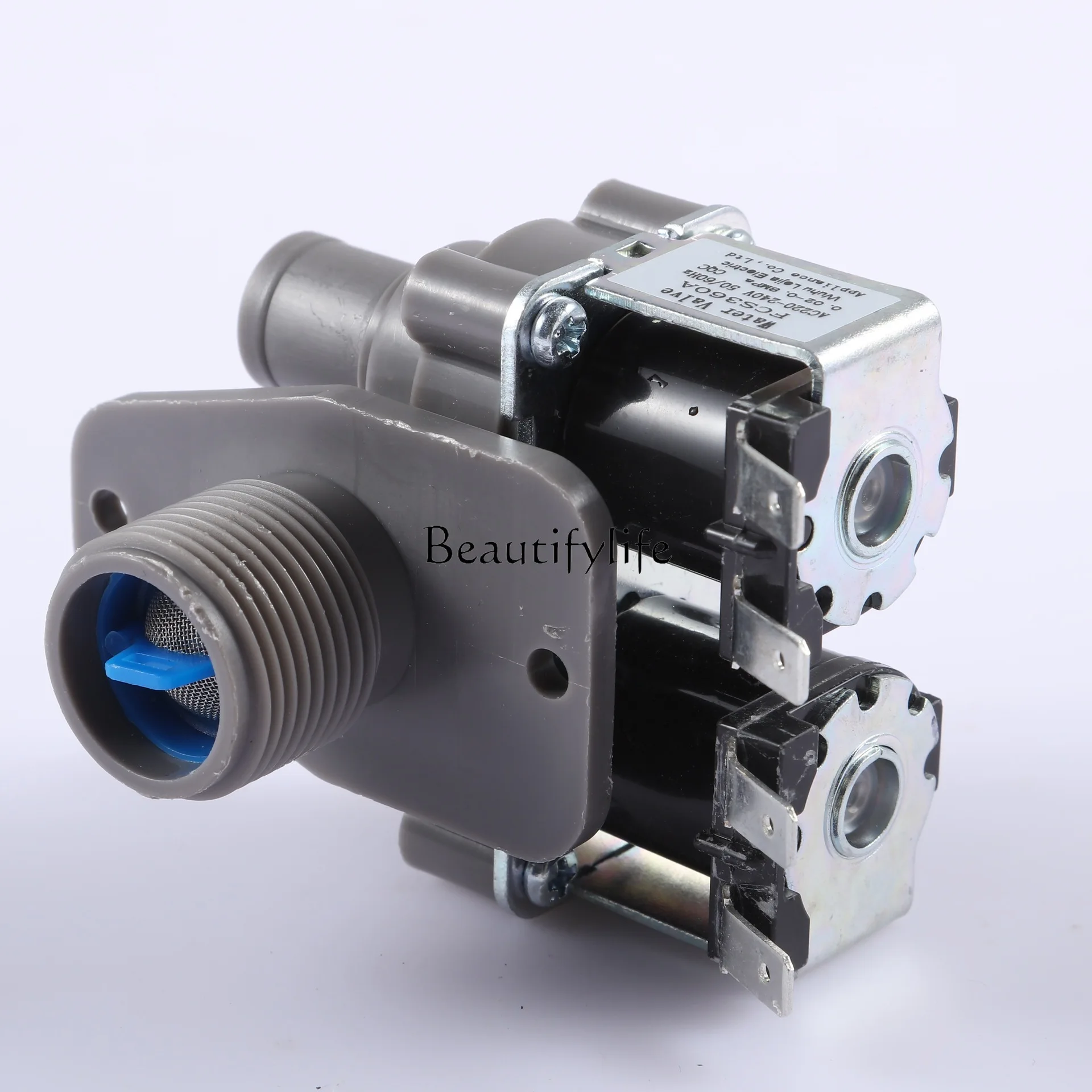 *Automatic washing machine water inlet valve solenoid valve general accessories FCS360A size head 1 in 2 out