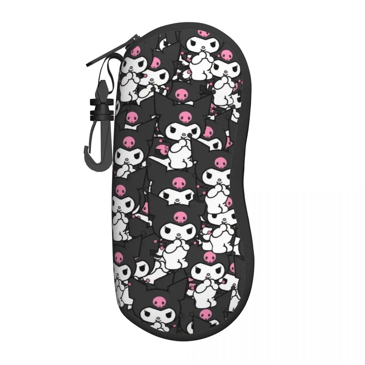 

Kawaii Kuromi Pattern Glasses Case Portable Box Cartoon Eyewear Storage Box Vintage Eyeglasses Box