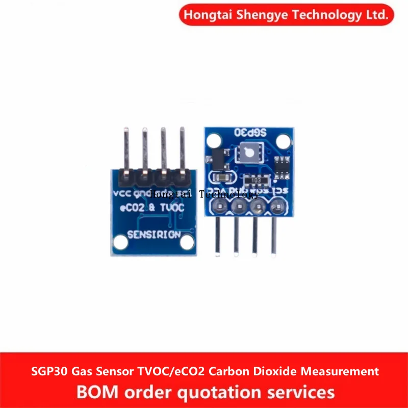 SGP30 Gas Sensor TVOC/eCO2 Air Quality Formaldehyde Carbon Dioxide Measurement Module