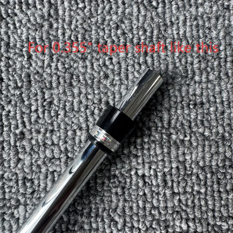 Golf iron and wedge's golf ferrules spec : inner *higher*outer : 9.3*15+0.5*13.8 mm