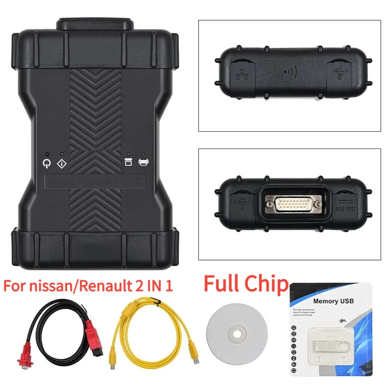 Can Clip 2 in 1 for Renault CAN Clip V227 for Nissan Consult V09.21.00 Scanner Auto Self Diagnostic Tools for Renault/Niss 2in1