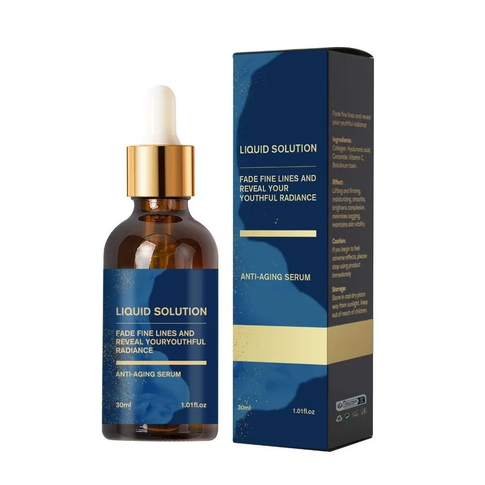 2PCS 파인 라인 감소 Olavitas 세럼 주름 안티 에이징 Olavita 페이스 세럼 리퀴드 주름 감소 Olavitas Liquid Solution