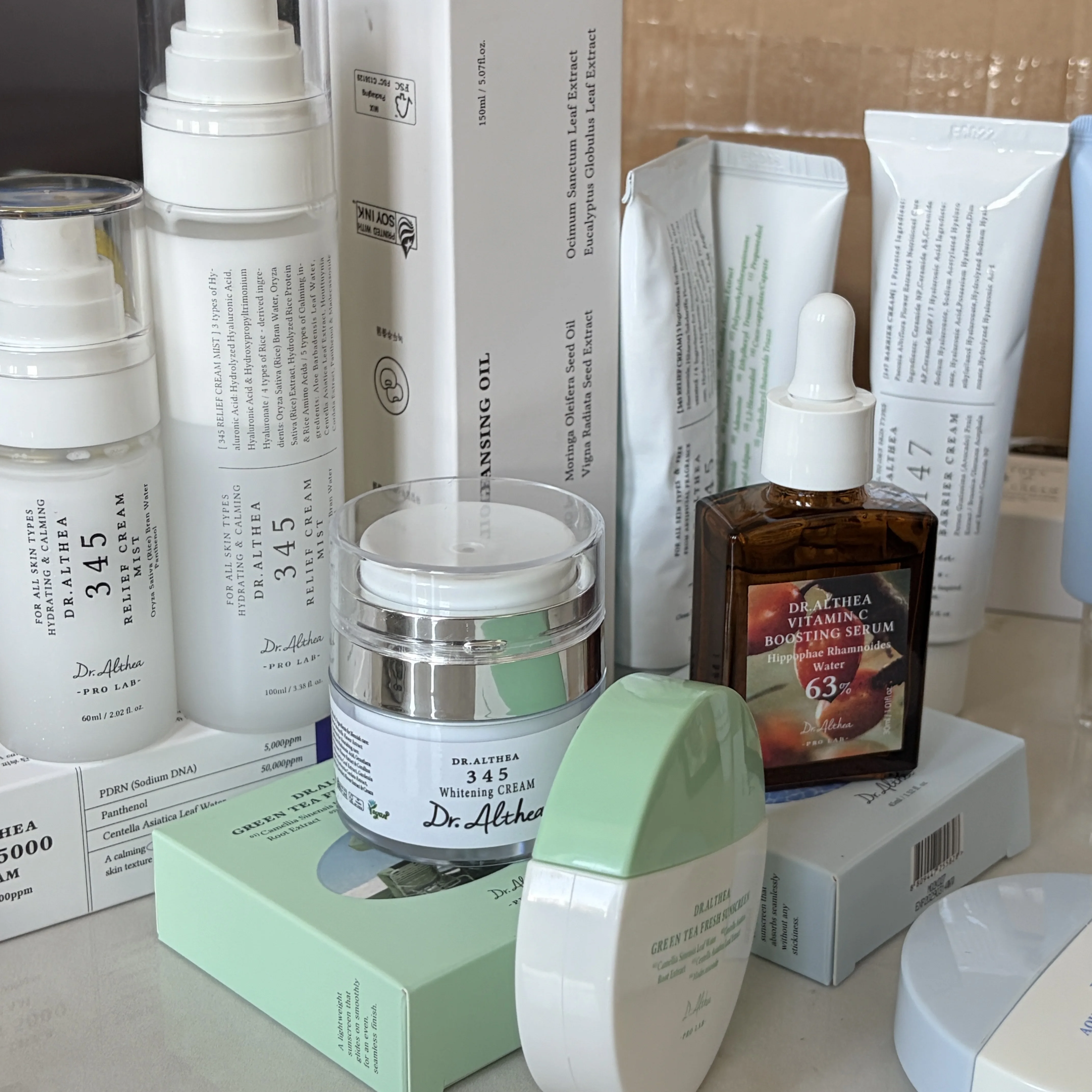 Korean Original Dr.Althea 147 Barrier Cream 345 Relief Cream Facial Collagen Moisturizer Centella Asiatiea Hyaluronle Acid Cream