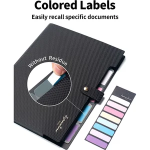 Erweiterbarer Dateiordner, 5 Taschen -Taschen für Dokument, tragbarer Papierorganisator für Schulbüromaterial, A4 -Größe 8 Hauptverkaufs University Pasta - №5