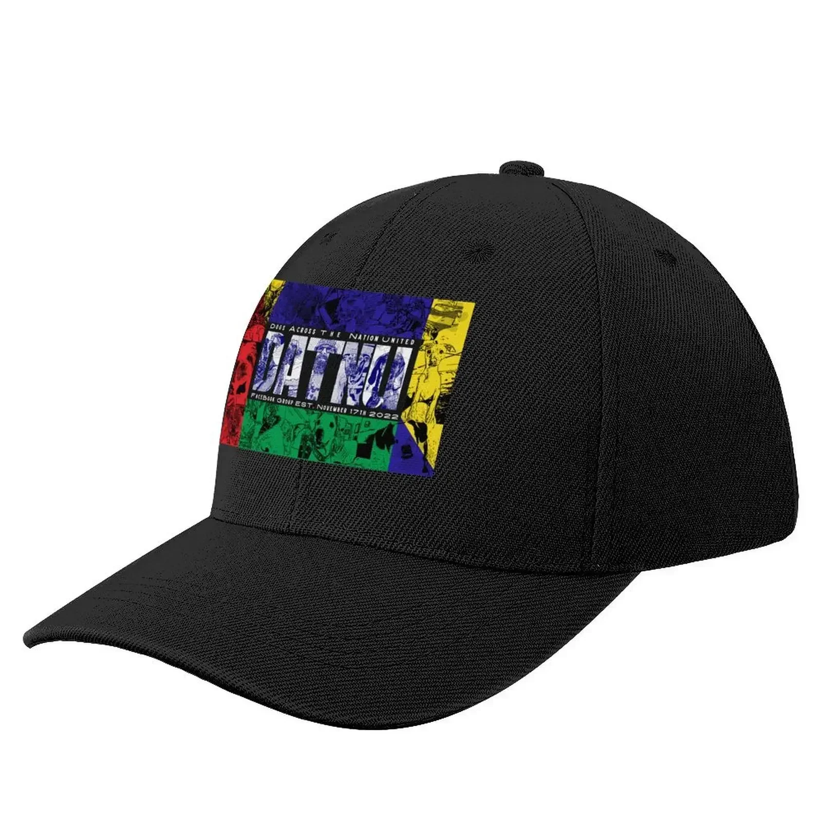 

DATNU comic 2 logo Baseball Cap New In Hat Fishing cap Rugby luxury woman cap Golf Wear Men Women's