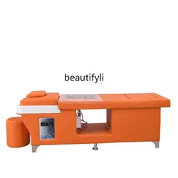 Head Therapy Bed Shampoo Chair with Massage Fumigation Hair Salon Barber Beauty Salon Special