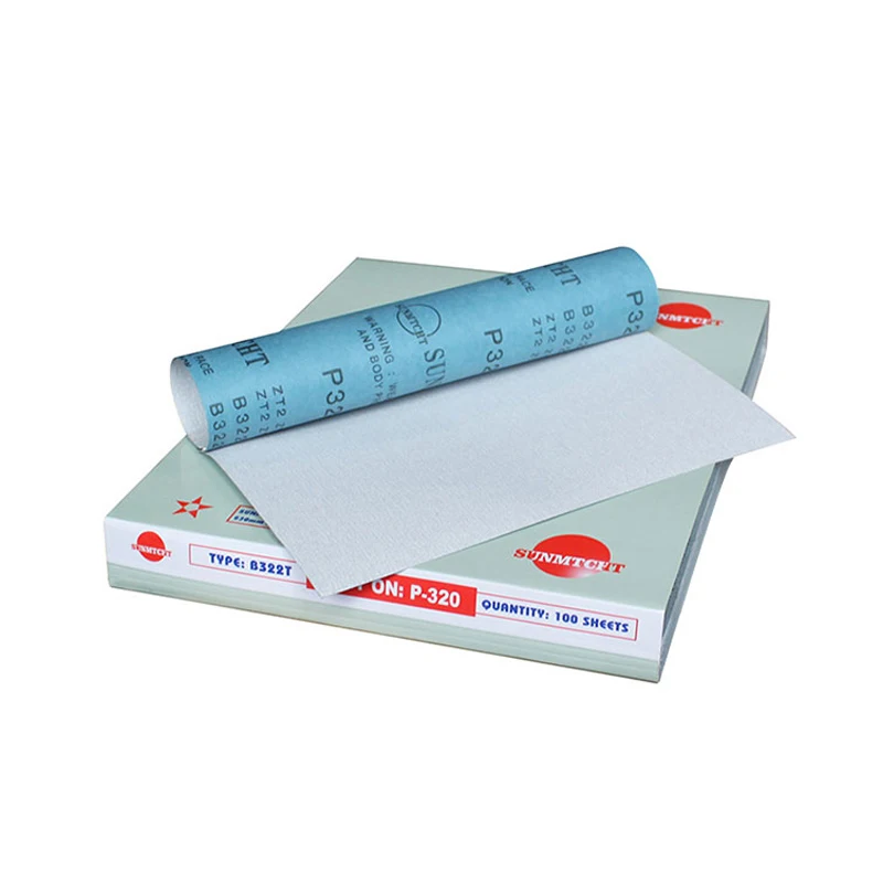 SUNMITCH Emery Paper White Grit 120#-800# Jewelry Woodworking Dry Polishing Abrasive Sanding Papers 10 sheets