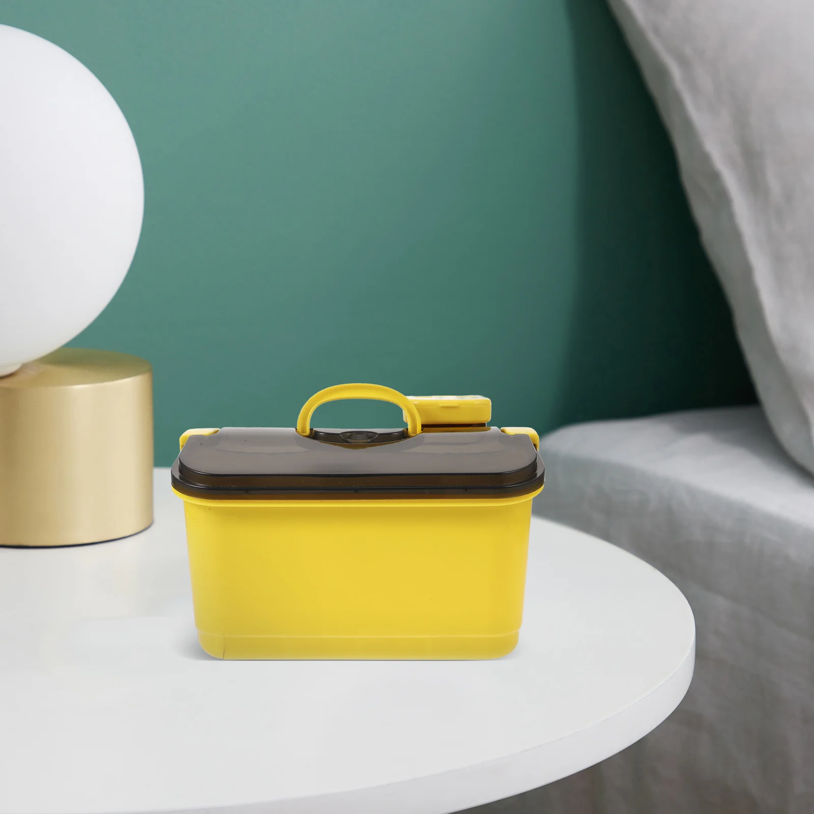 صندوق تنظيم الأدوية بطبقة مزدوجة، صندوق تخزين للإسعافات الأولية المحمول بسعة كبيرة للاستخدام المنزلي والمكتب والسفر في حالات الطوارئ #5