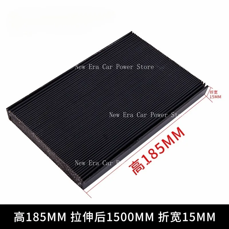 Suitable for Carving Machine Dustproof Cloth Accordion Protective Cover Louver Folding Width 15mm