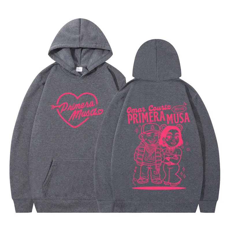 مغني الراب عمر كورتز بريميرا موسى 2025 الجرافيك هوديي الرجال النساء بلوفر أنيق بأكمام طويلة جماليات المتضخم ملابس رياضية #4