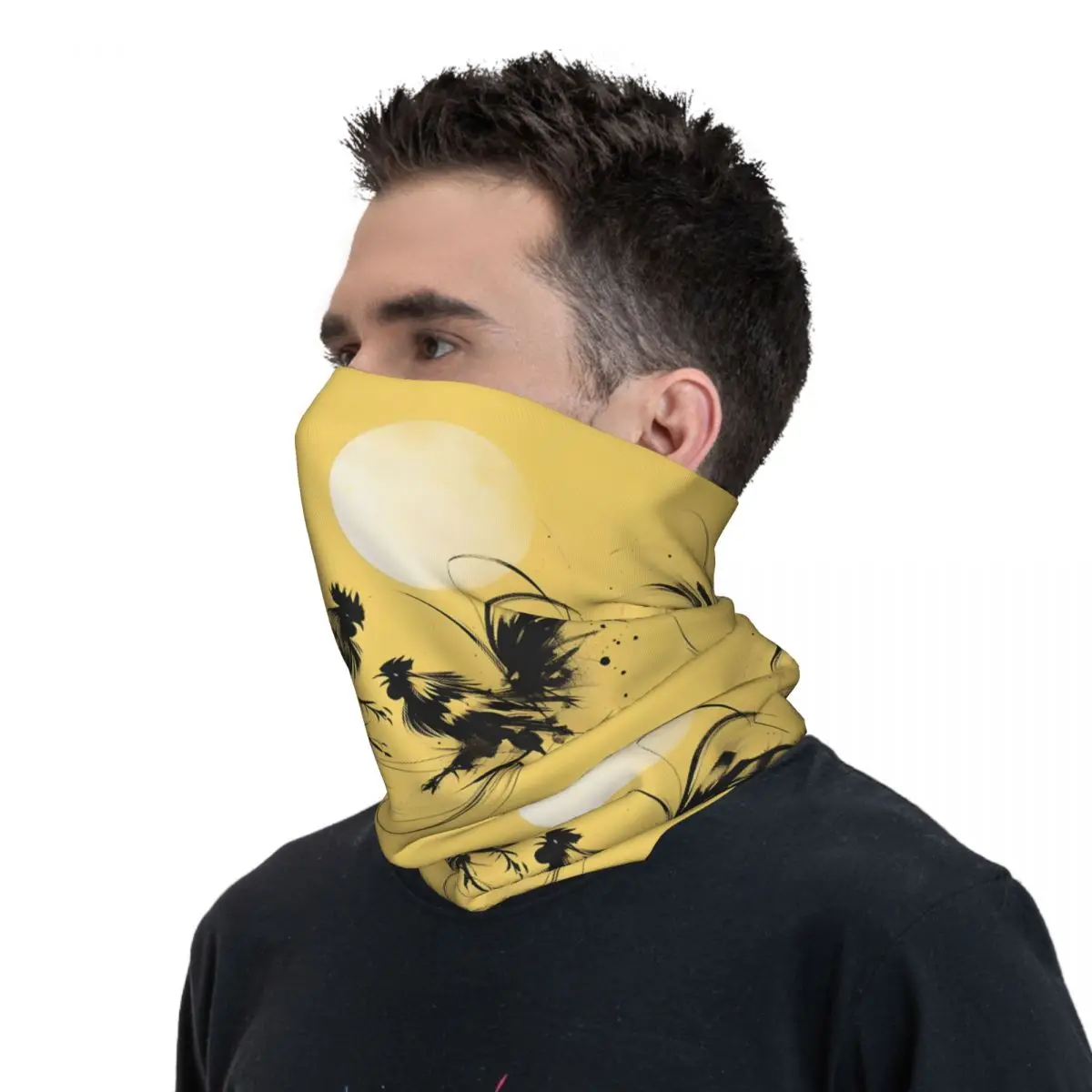 De Vechters Sticker Sjaal Halsdoek Hals Mondmasker Polyester