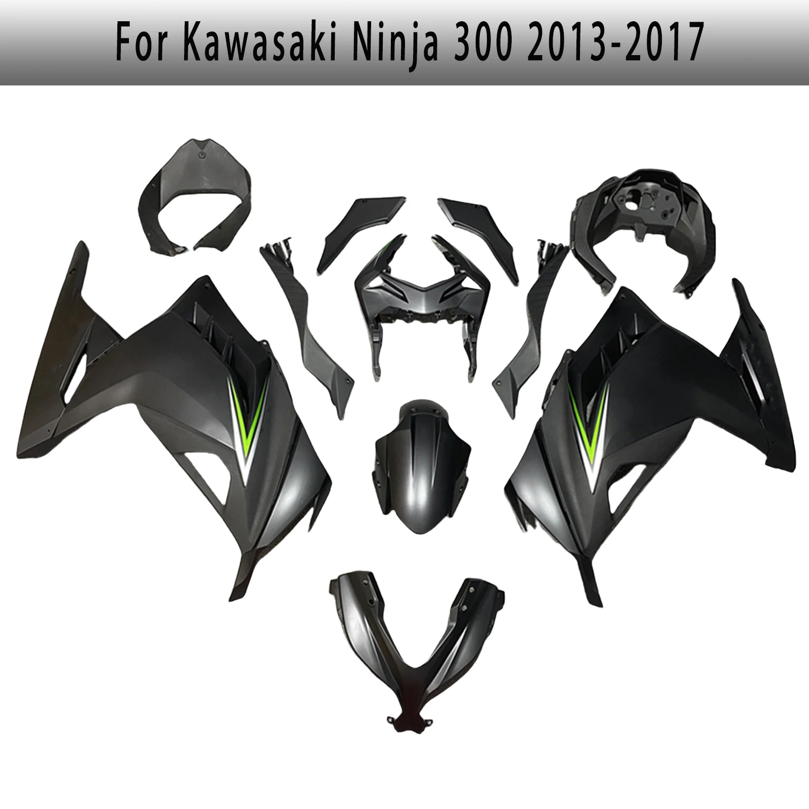 

Motorcycle Fairing Kit ABS Body Injection Fairings Kit Bodywork Bodykit For Ninja250 NINJA300 EX250 EX300 2013-2016 2017