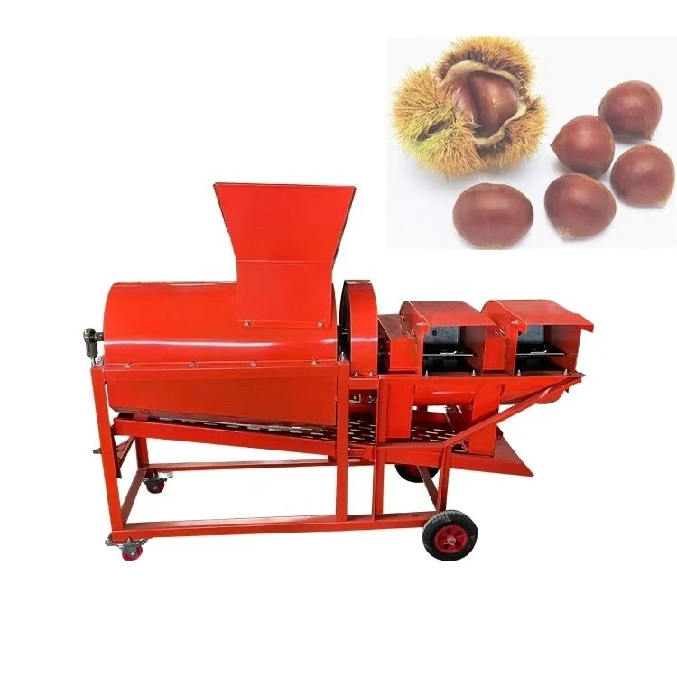 آلة قصف الكستناء آلة تقشير قشر الكستناء النخيل آلة فتاحة تقشير الكستناء #1