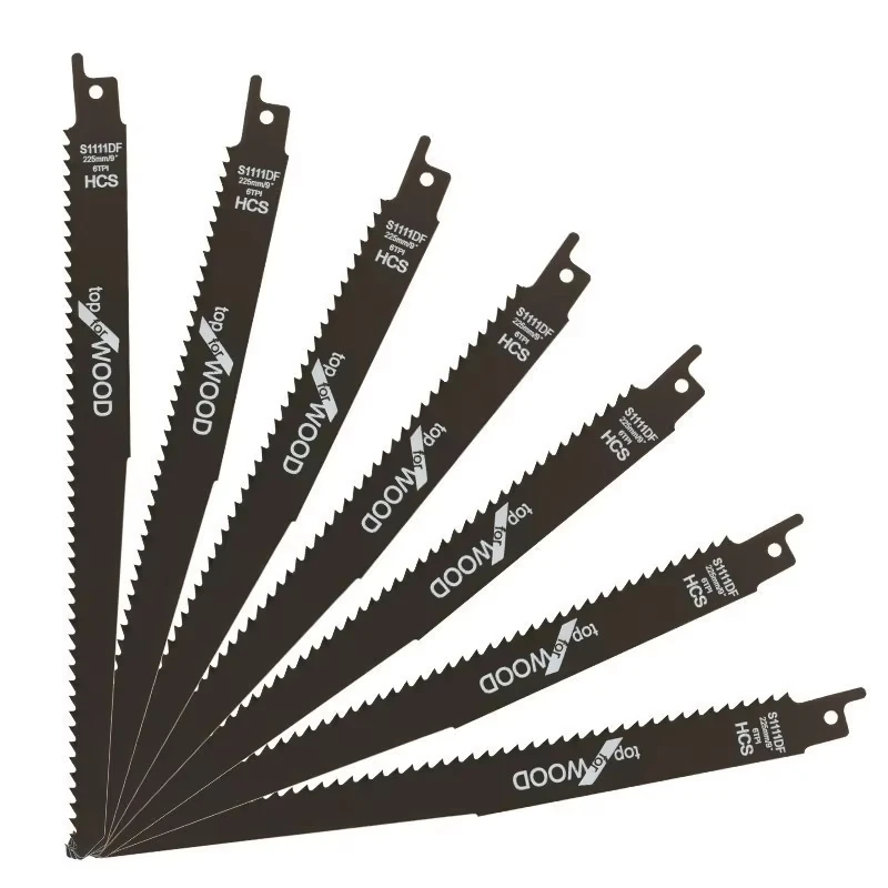 Lama per seghetto alternativo CMCP 9 "lama per sega alternativa per potatura del legno 6TPI per utensile da taglio rapido con lama affilata per legno