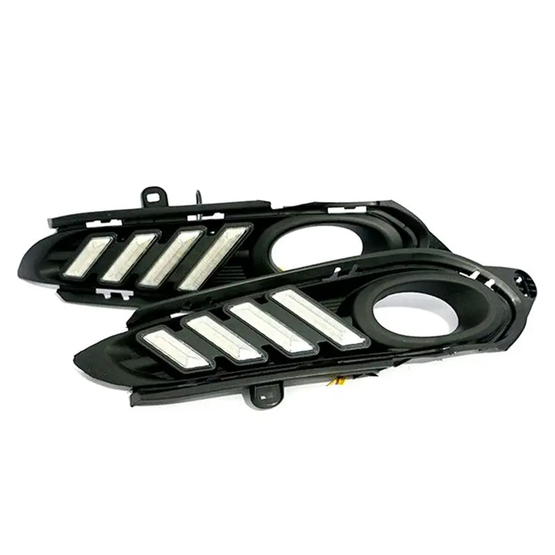 

AB56-LED Tricolor Turn Signal Light Fog Lamp Daytime Running Light For Honda HR-V HRV VEZEL 2015-2018