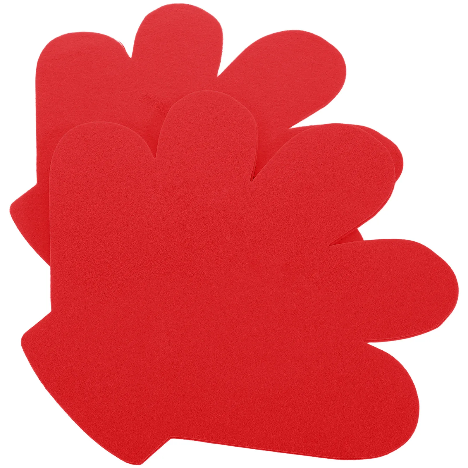 2Pcs Toddlers Five Finger Gloves Cheerleading Flower Hand Props Kindergarten Exercise Sports Performance Party