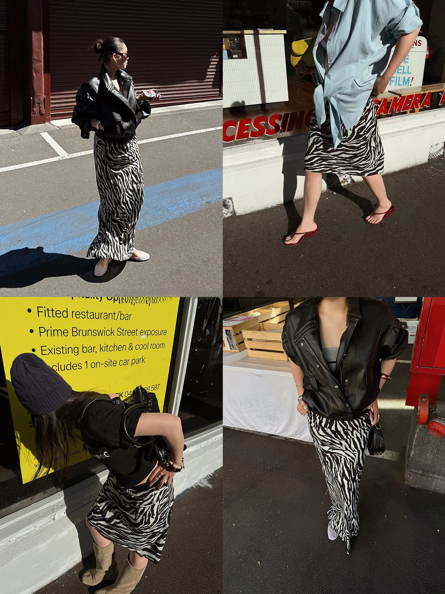 

Модная женская юбка миди с принтом зебры, с высокой талией, на резинке, прямого кроя, длиной в пол, для весны 2026 года