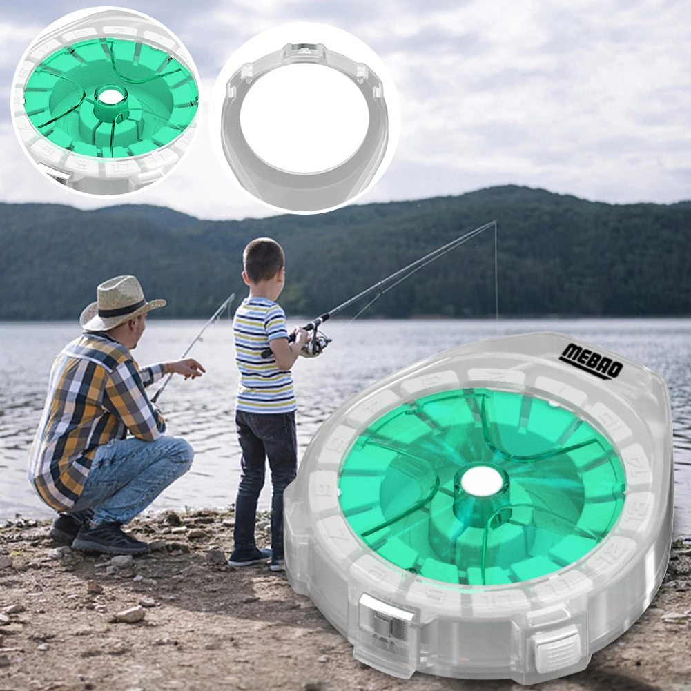 لوحة لف خط الصيد صندوق بكرة رئيسي متعدد الوظائف مع جهاز مضاد للعكس أدوات صيد الأسماك #1