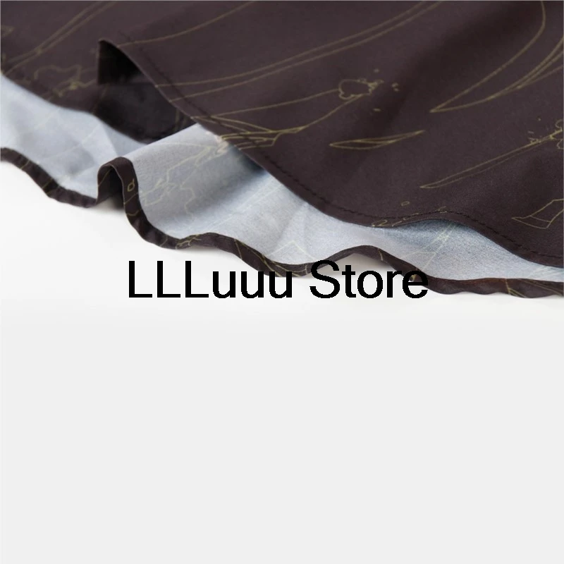 Picture 6: 3D Casual Button Down Shirts For Men Flame Style Harajuku Color Block Turndown Outdoor Street Short Sleeve Shirt