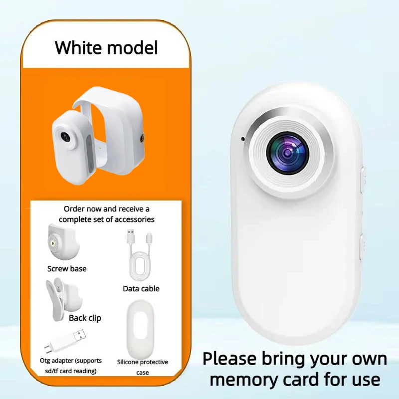 New Magnetic Body Cam Portable 4K Mini Action Camera Outdoor Sport Multifunctional Recorder With Clip Mount For Cycling