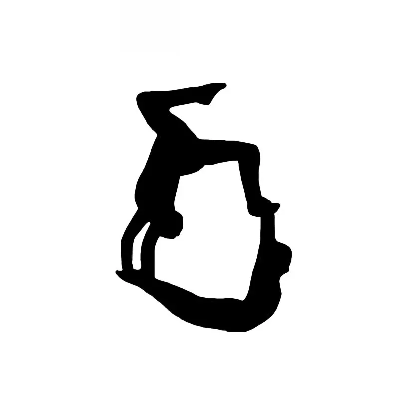 

Car Sticker Ballet Dance Girl Decoration PVC Car Sticker Accessories Extreme Sports Creative Waterproof Black/White,13cm*9cm