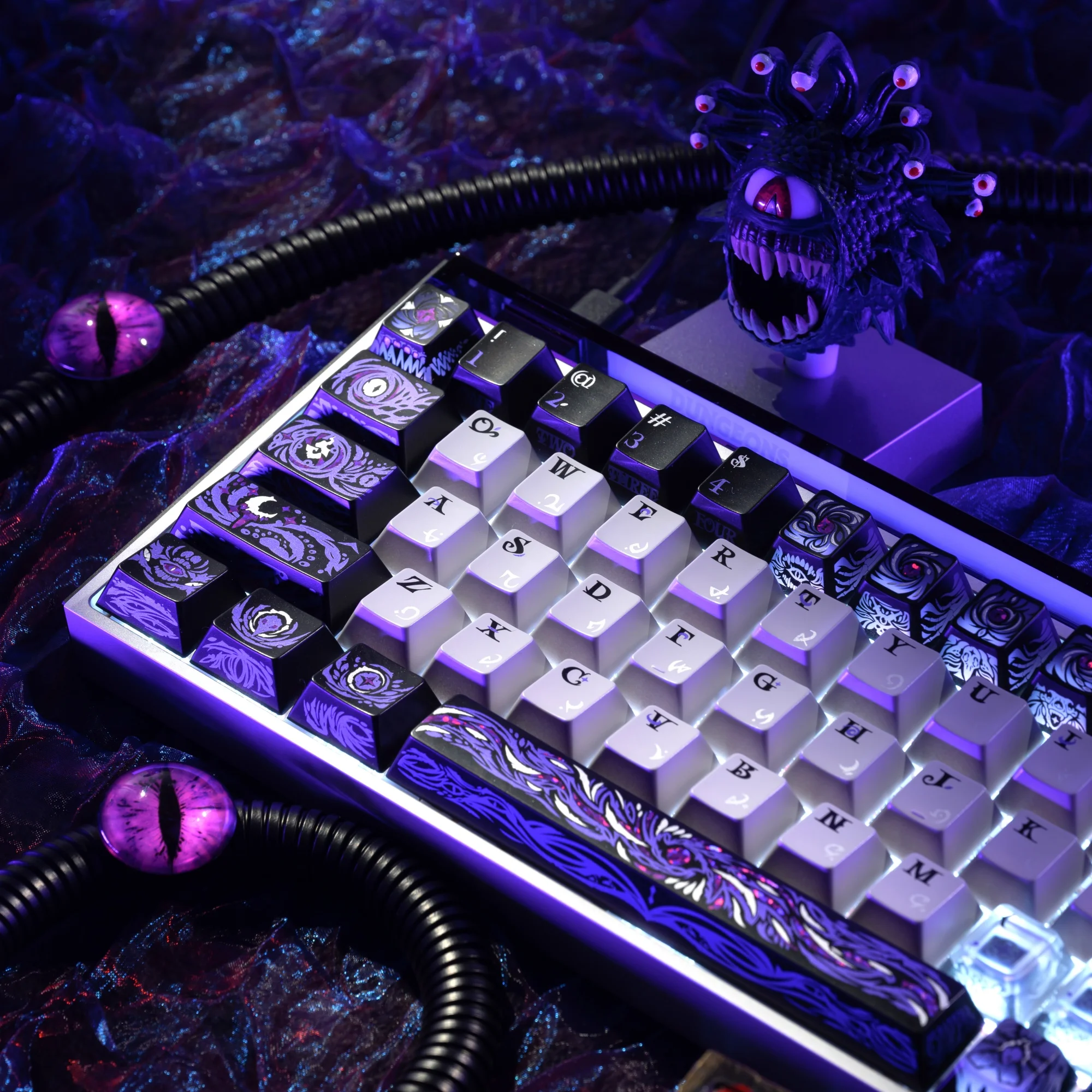 XVX Advanced Craftship Custom Keycaps Cherry Profile PBT+PC 133-Key Keycap Set