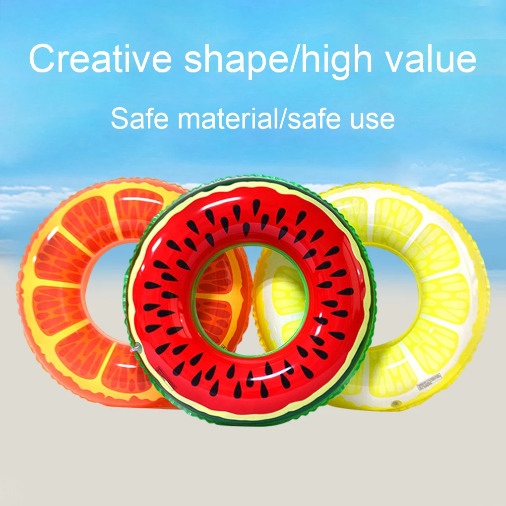 3pcs/set Inflatable Pool Float Circle For Kids And Adults - Fun In Sun Swimming Ring For Enjoy Summer Party Fun