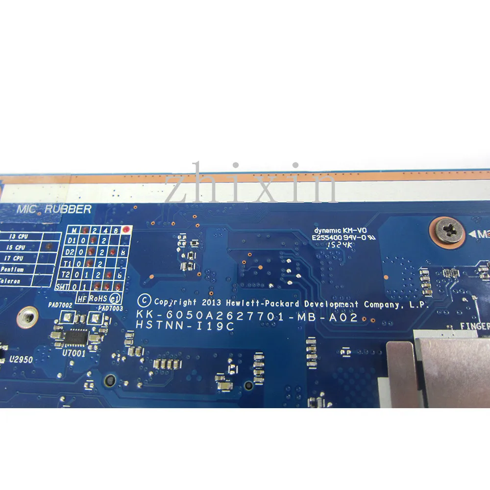 

yourui for HP Pro x2 612 G1 Laptop Motherboard i5-4302Y CPU 8GB 1.6GHz KK-6050A2627701-MB-A02 System board 766626-001 766626-601
