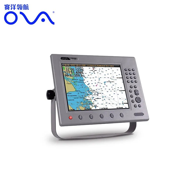 10" Boat Navigation System Marine Gps Display Marine Chart Plotter