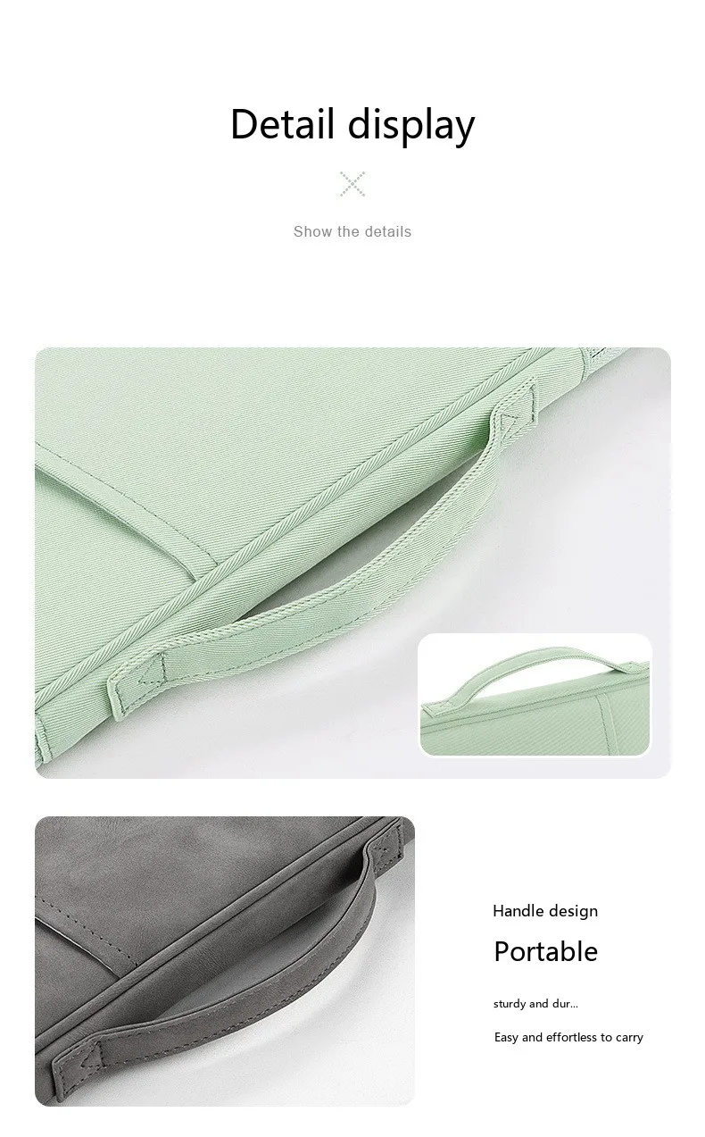 Tablet-Schutzhülle 10,8-13 Zoll Tragbare Tasche für iPad Tablet mit Weichem Futter – Detail 11